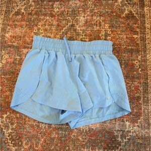 Asics Sky Blue Women's Athletic Shorts